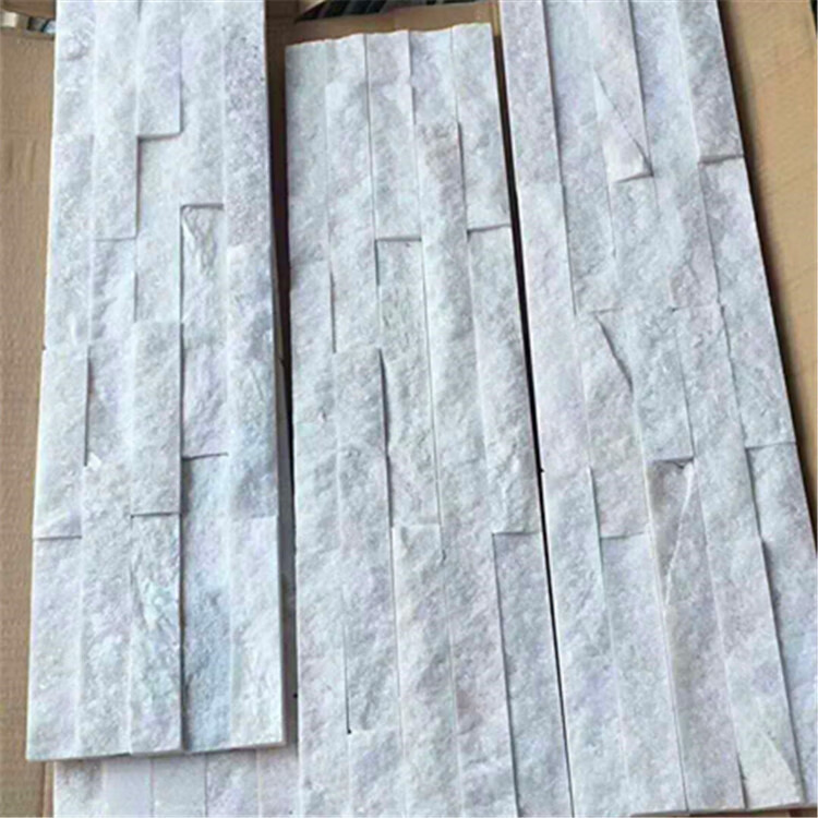 公园虎皮黄文化石别墅外墙装饰黄木纹板岩文化石材 1号白色 不价格