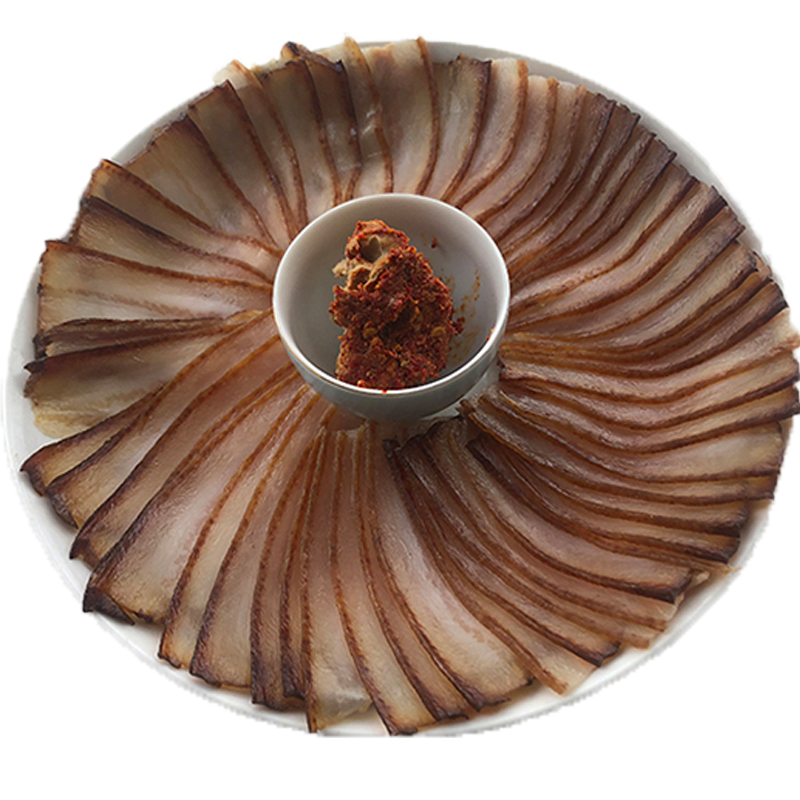 虎钢馋汉中腊肉镇巴腌肉柴火烟熏咸肉土猪肉农家特产手 原味