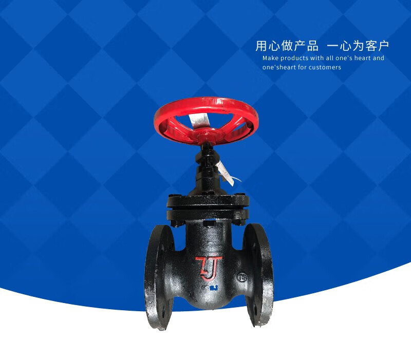 竹箦法兰闸阀z45t-10m1 铜芯暗杆球墨铸铁阀门 dn50-250 竹机 zj dn50