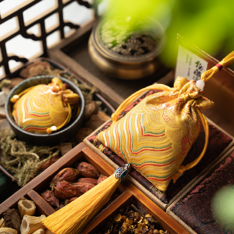 藏堂 山河无恙 周仲瑛配方随身香囊中药材端午节空袋草本中国古风香包