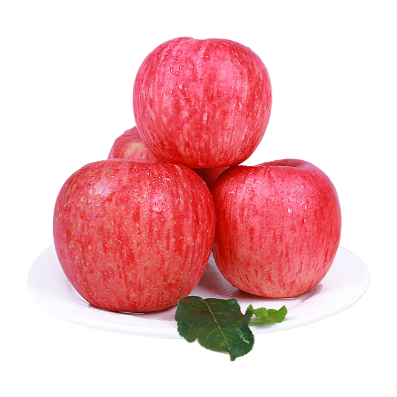 洛川苹果 红富士 陕西延安新鲜生鲜水果 健康轻食 12枚中果 单果200-230g