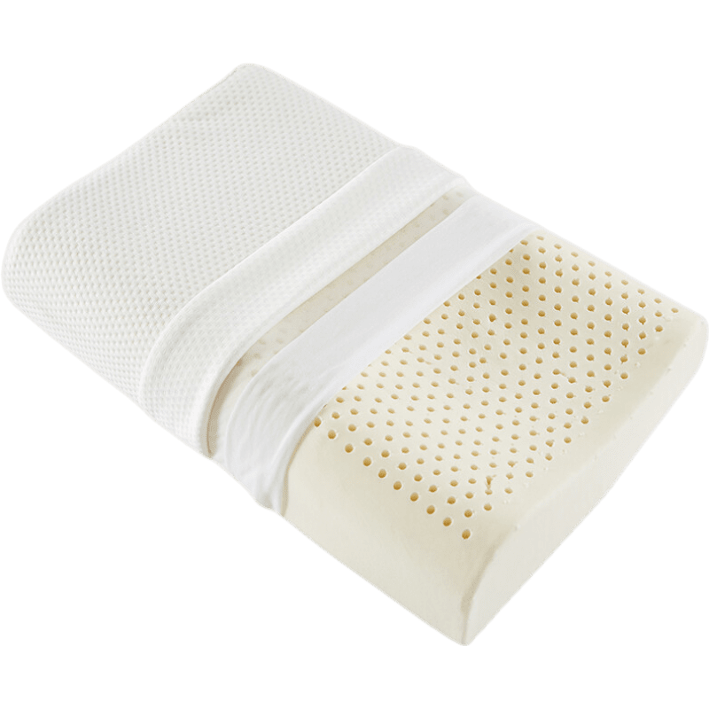 美容床枕头慢回弹记忆枕乳胶枕趴枕美容院专用枕头按摩推拿小方枕伊家 乳胶枕(送内外枕套)