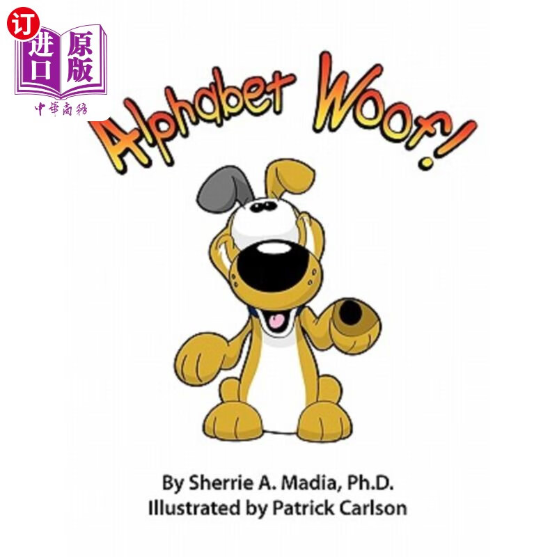 海外直订alphabet woof! 字母汪!