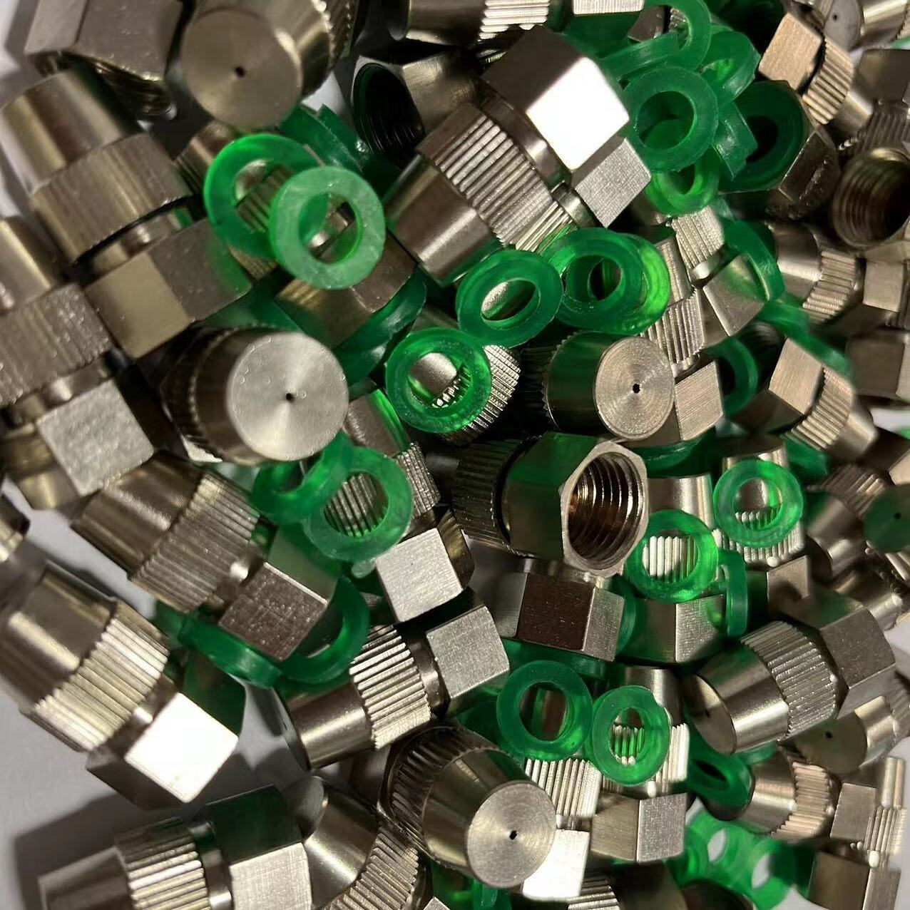 仁聚益雾炮机水环喷头喷嘴喷雾机环炮雾机配件大全高压大型喷水环机械