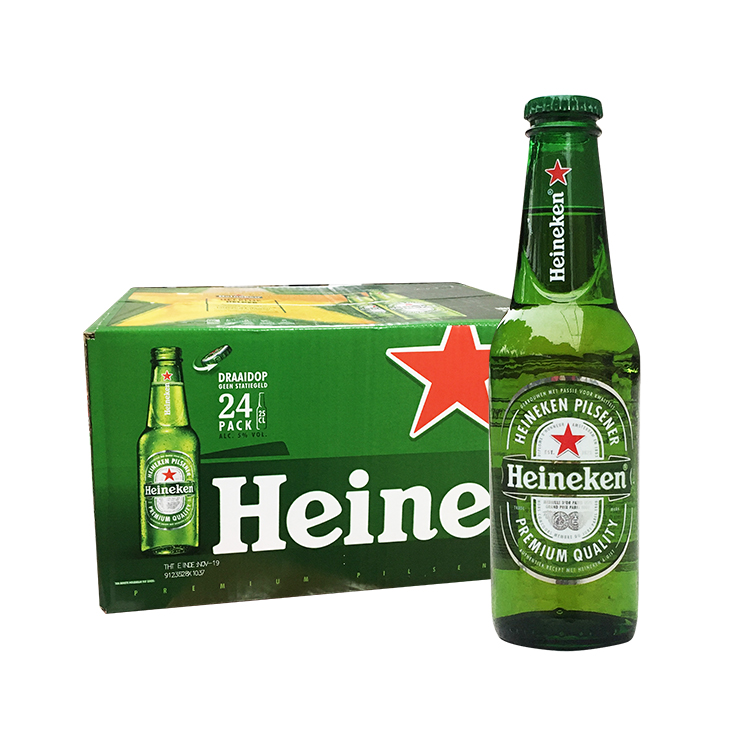 喜力（Heineken）啤酒荷兰原装进口海尼根喜力铝瓶装mini迷你瓶均有 荷兰进口 250mL 24瓶