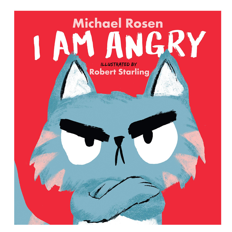 am angry 我真的很生气 michael rosen 迈克尔·韦恩·罗森 英文原版
