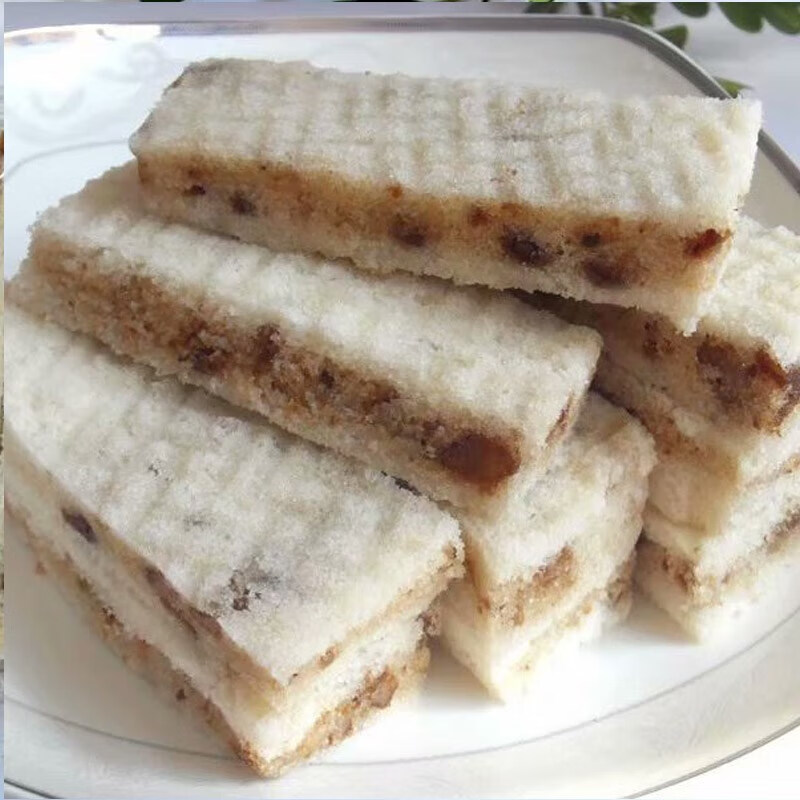 蕴召温州特产红糖肉糕 手工传统自制夹心米糕点心糯米糕休闲小吃 温州