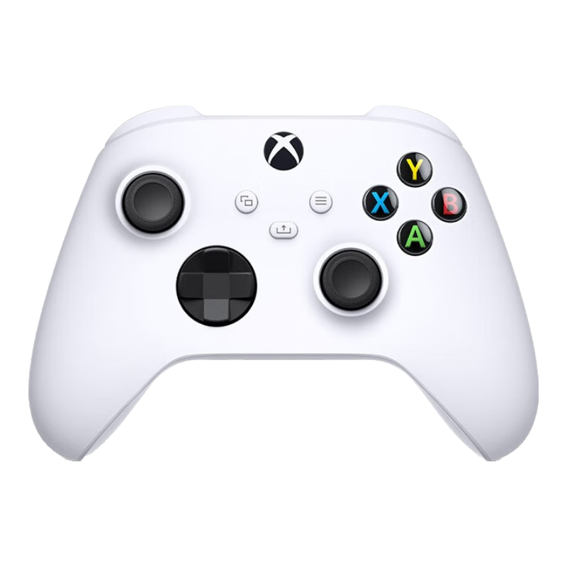 微軟（Microsoft）Xbox 游戲手柄 原裝藍(lán)牙無(wú)線 適配X/S/one/PC/Steam Type-C接口 冰雪白 送男女友禮物 七夕禮物