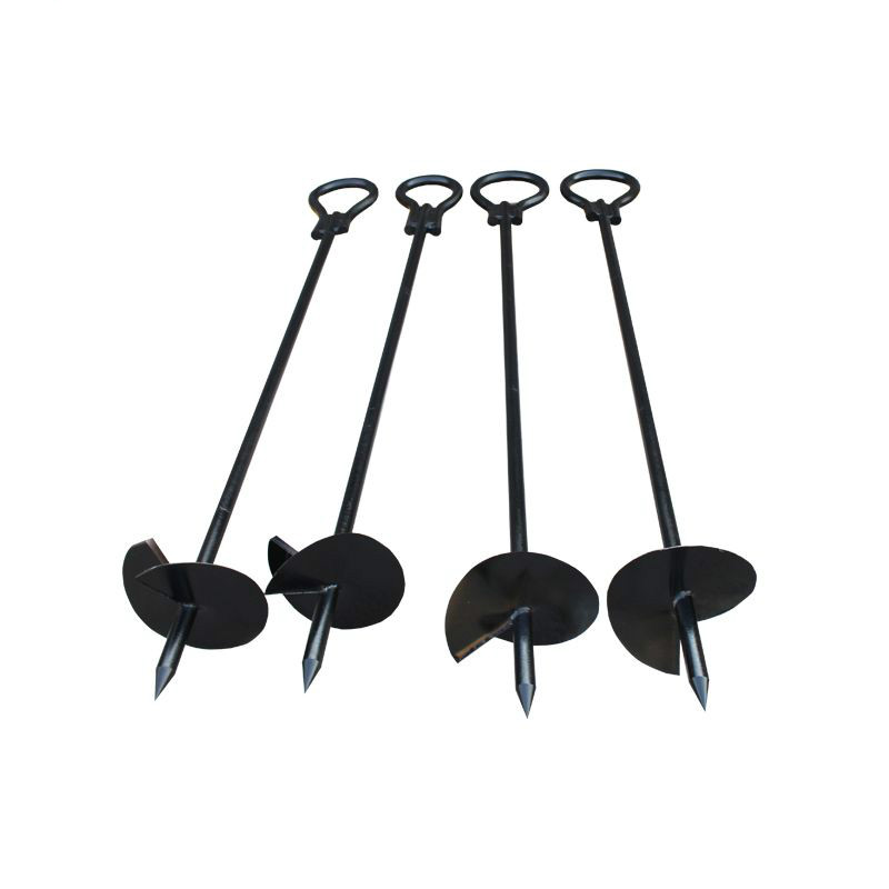 地锚螺旋电线杆地锚 临时地锚 钢丝电力地钻 拉线地钩 地锚地桩 0.