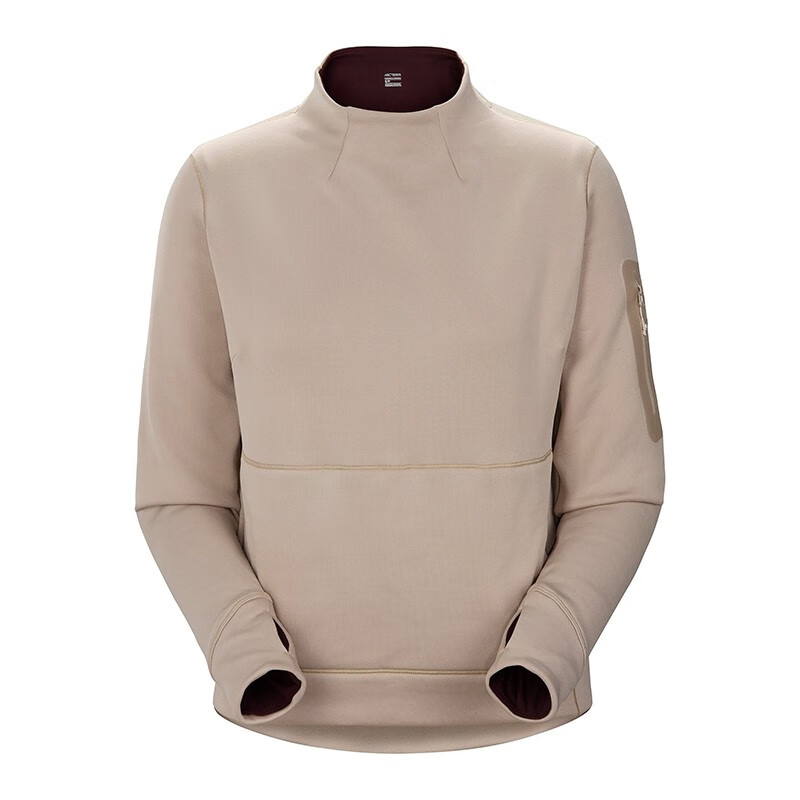 arcteryx始祖鸟 rho ar 透气弹力舒适保暖女子高领抓绒套头衫 rune