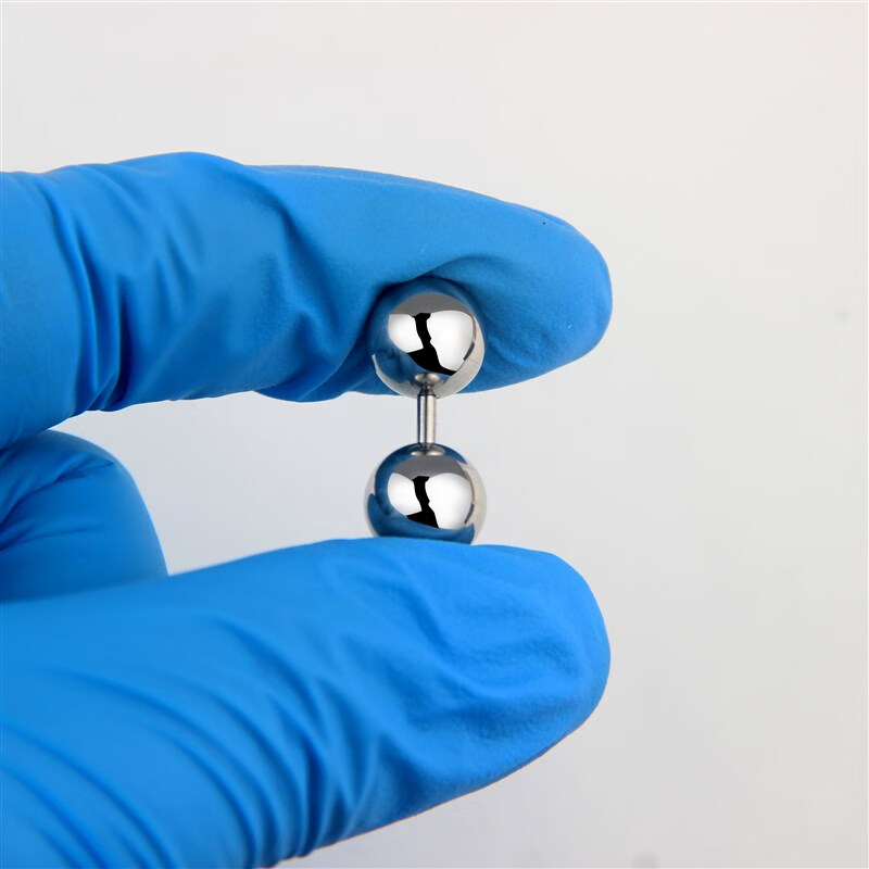 琉丽钛钢男性阴环阴钉直杆系带钉系带环大球乳环乳钉pa环男性穿刺饰品