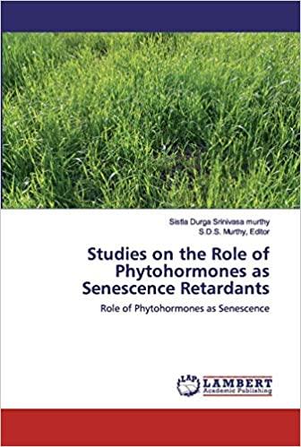 预订Studies on the Role of Phytohormones as Senescen
