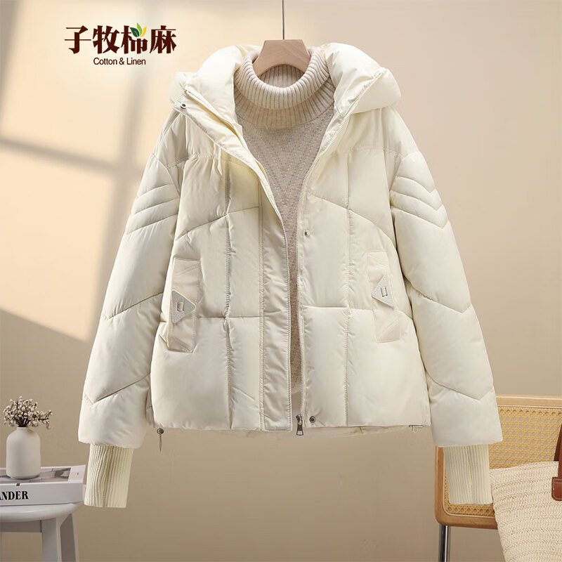 ��������2024��װ Ů����̰�ʱ�����ɸ���������ñ��������6628 ��ɫ XL(����125-135��)