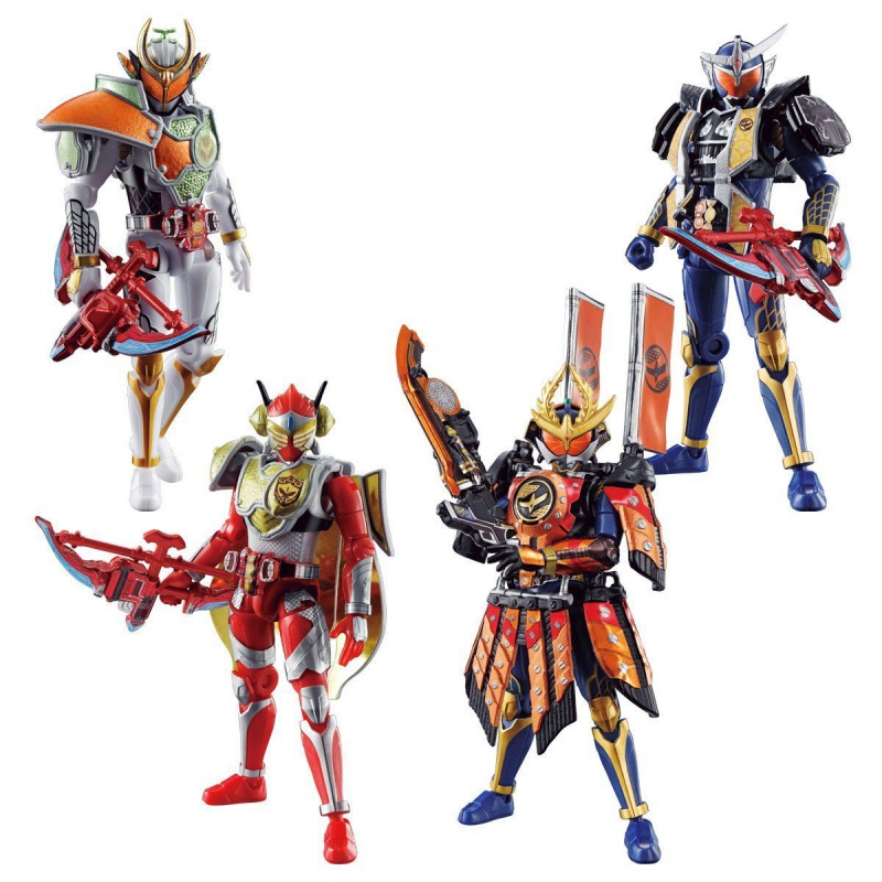 万代(bandai) 现货盒蛋食玩 掌动假面骑士铠武 柠檬胜哄大将军 层动