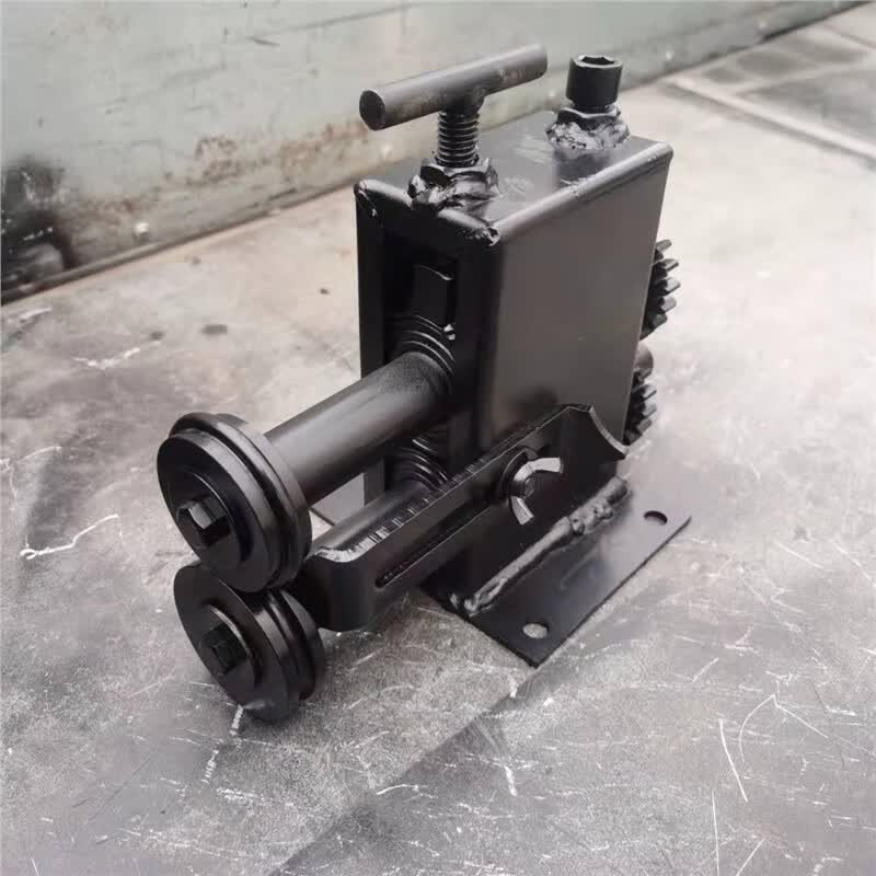 惠利得简易铁皮压边机方便携带用于铁皮保温弯头制作咬口起线机器 压