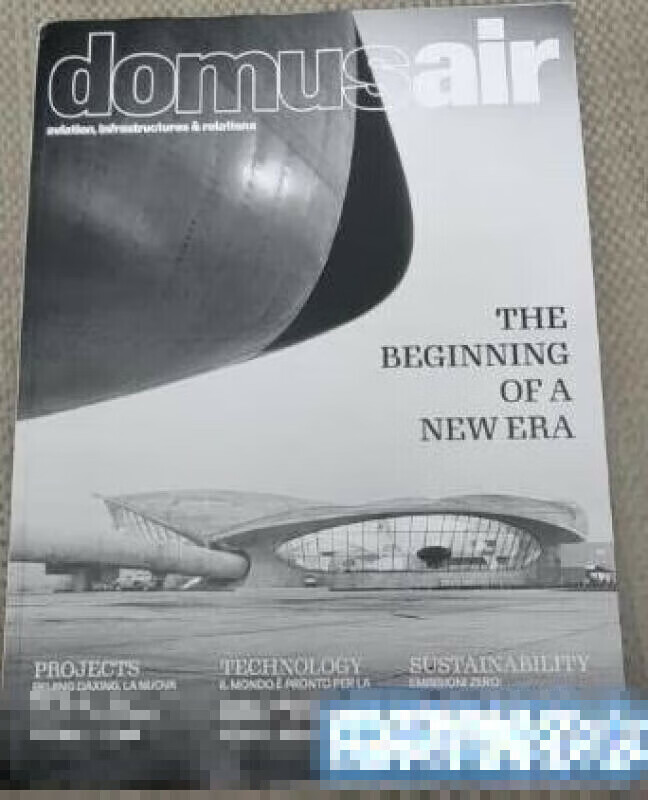 domus air 建筑设计杂志  航空 基础设施 2020 no 1 建筑设计