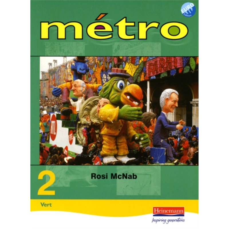 预订metro 2 vert pupil book euro edition