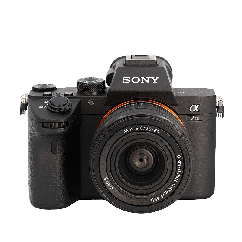 SONY 索尼 Alpha 7 III 全画幅 微单相机 黑色 FE 28-60mm F4 变焦镜头 单头套机