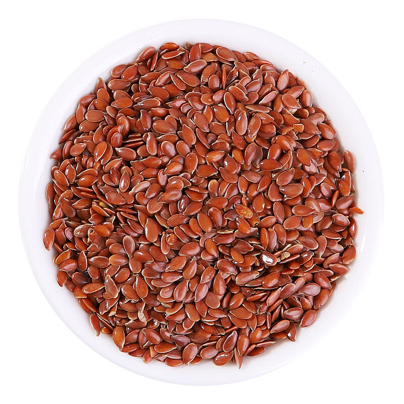 北京同仁堂新货胡麻仁500克袋装非特级亚麻籽胡麻仔亚麻子泡水可磨粉