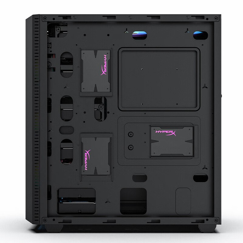 半岛铁盒（PADO）F10 黑色 多硬盘位散热电脑主机箱（13x硬盘位NAS/附10个抽拉式机械硬盘支架/支持ATX主板）