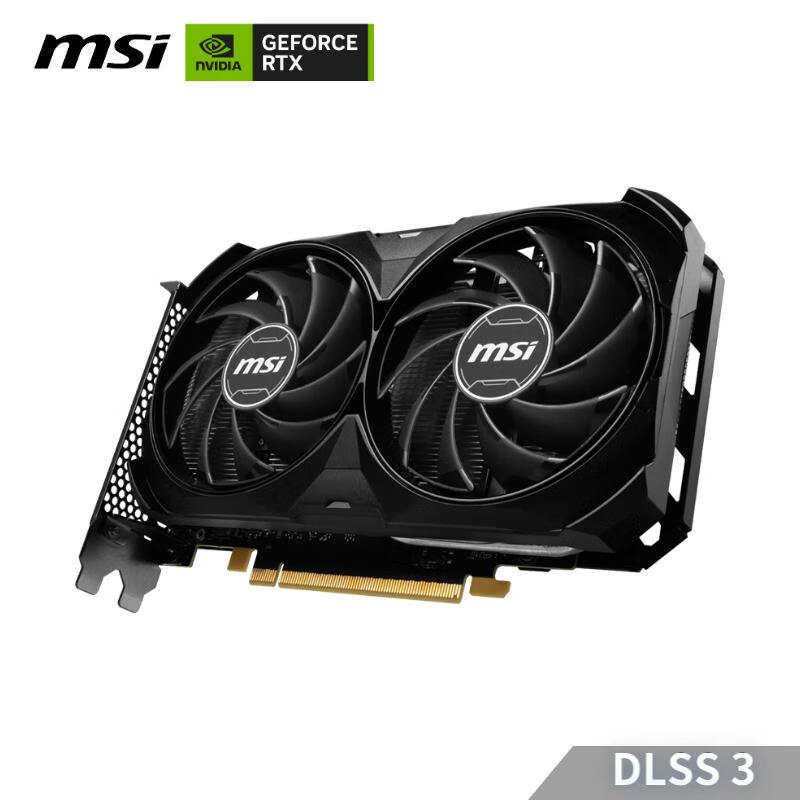 微星（MSI）万图师 GeForce RTX 4060 Ti  VENTUS 2X BLACK 16G OC 电竞AI设计智能学习电脑独立显卡 使用感如何?