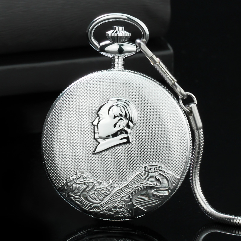 伯恩(boarrne)怀表机械表男士 复古翻盖送礼纪念 送爸爸生日礼物中