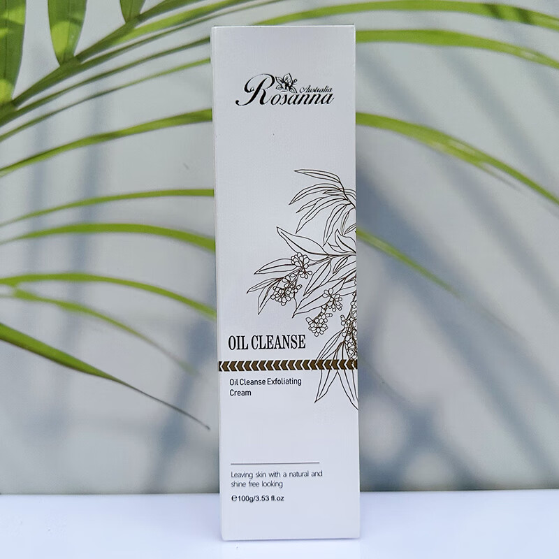 诺珊娜(larosanna)澳洲进口清爽净油磨砂洁面膏120g深层清洁油脂不紧绷泡沫洗面奶乳 诺珊娜清爽净油磨砂洁面膏100g 标准