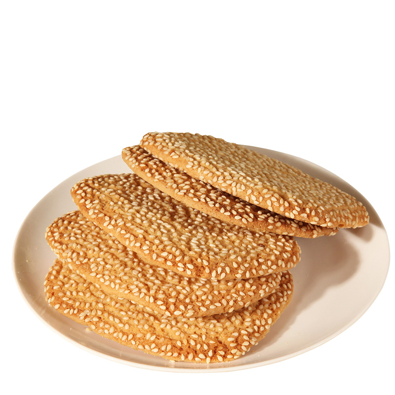 明取麻巧310g小吃手工曲奇浙江温州特产七夕芝麻巧食糕点休闲零食