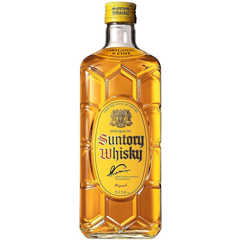 【日本直采】原装进口 角瓶威士忌700ml嗨棒可乐桶日威经典威士忌
