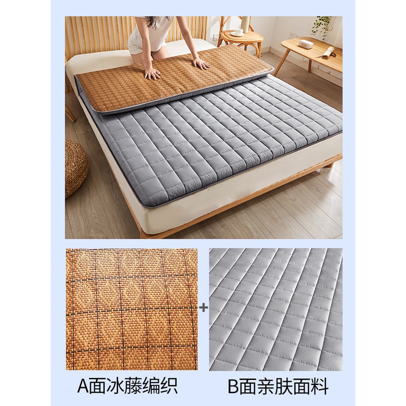 吉娟欣【闪电发货】八一床垫棕垫软垫 榻榻米夏季冰丝凉席床垫子软垫