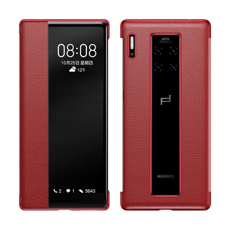 华为mate30rs保时捷,华为mate30保时捷8+256 huawei华为mate30rs保时捷手机壳限定款真皮智能翻盖乐蔻全包时尚商务