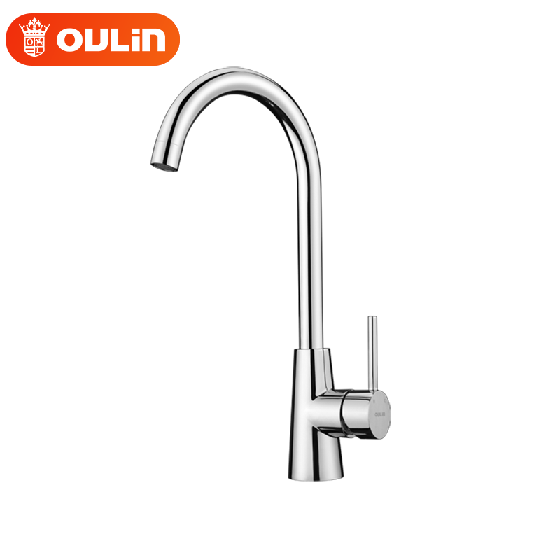 欧琳(oulin) 【门店同款】厨房龙头健康冷热洗菜盆水龙头  c6311固定