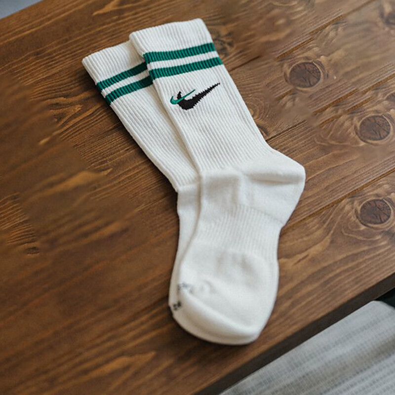 耐克(nike)运动袜男袜女袜新款针织透气一双装高帮长筒袜子dq9165-133