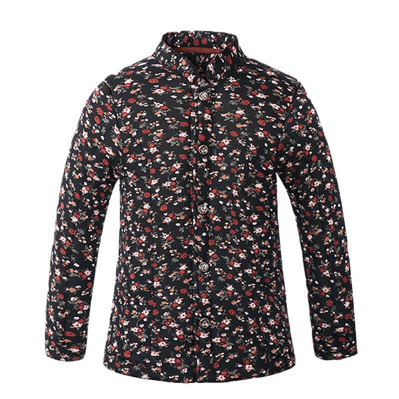 秋凤雅80岁老太太棉裤棉袄套装冬季女驼绒棉袄棉裤套装加绒加厚奶奶装