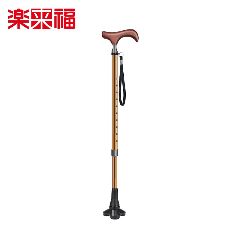 life)进口拐杖拐棍老人拐杖手杖 旋转避震轻便防滑专利设计礼盒包装