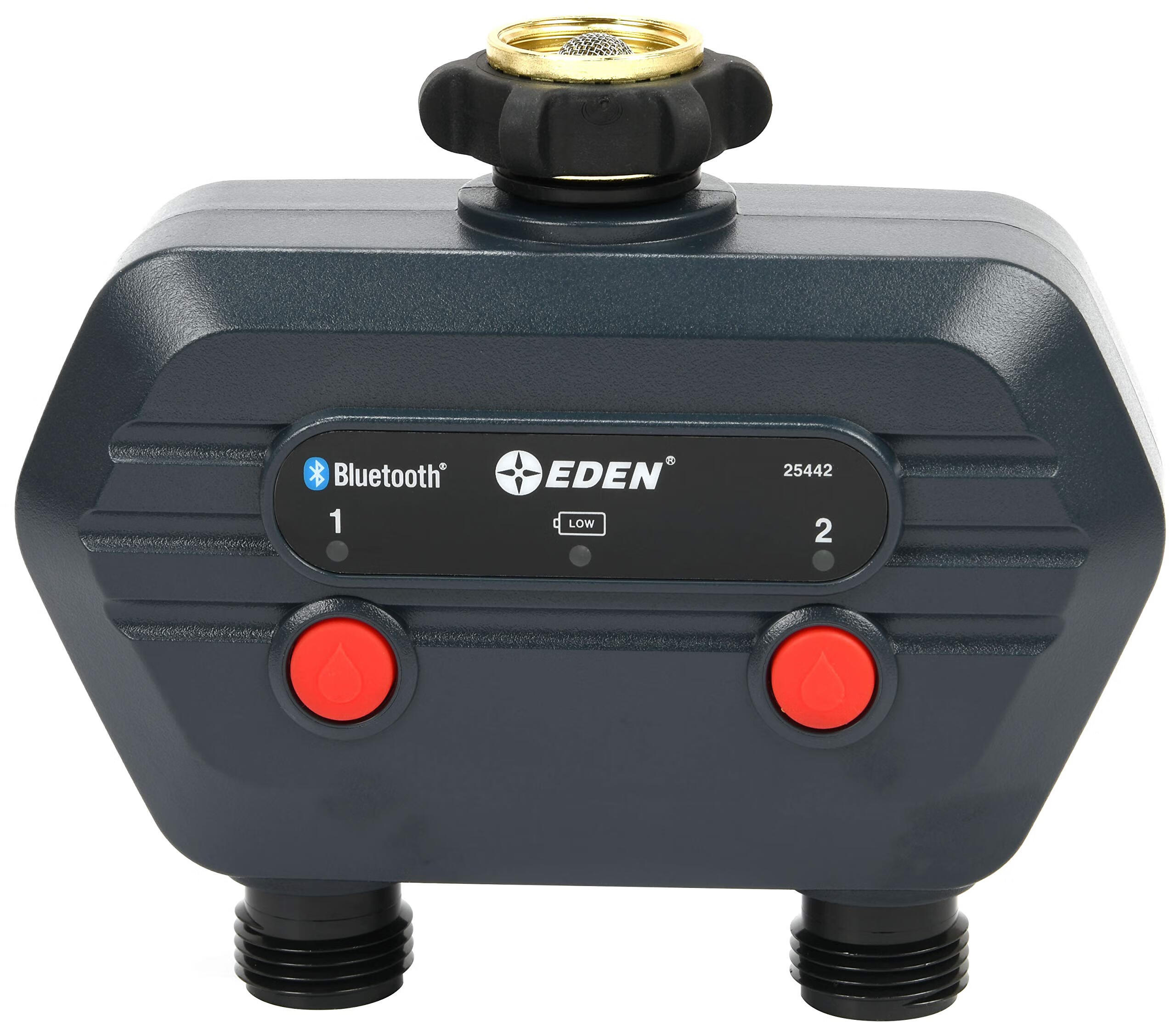 eden 25442 蓝牙智能水管定时器 2 区 兼容无线土壤湿度传感器