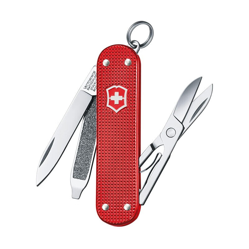 维氏(victorinox)瑞士军刀典范缤纷系列铝面58mm户外多功能折叠军士刀