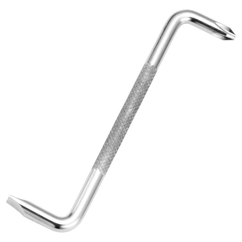 可狄 拐弯螺丝刀 拐角直角90度 z型螺丝刀小起子十字一字两用螺丝批z