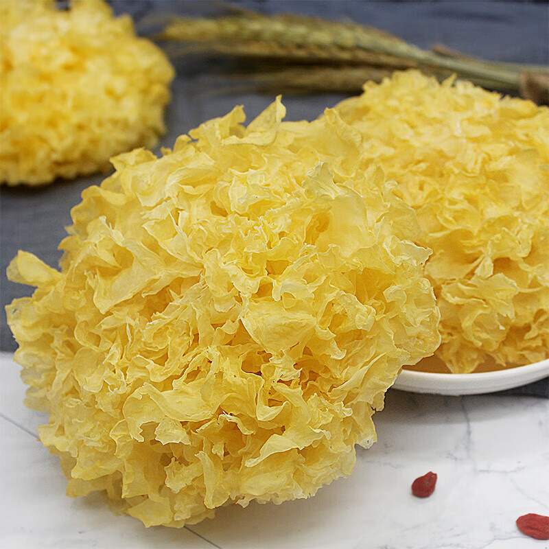 禾澹 干银耳新鲜干货糯耳无硫古田特产雪耳莲子羹料250g/袋