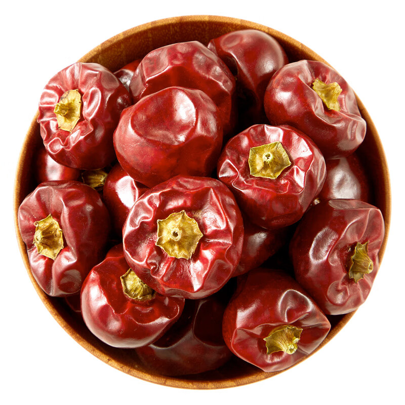 jussmini贵州特产特香辣灯笼椒干辣椒珠子椒大红袍红灯笼圆子椒二荆条