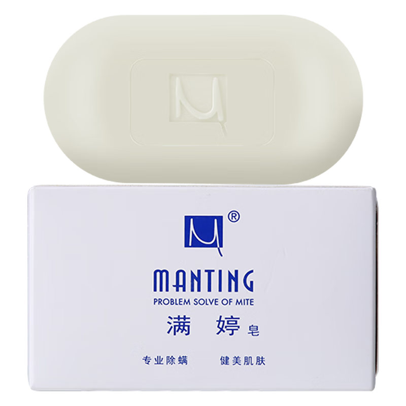 满婷除螨皂面部洗脸皂去螨虫香皂-105 1块装