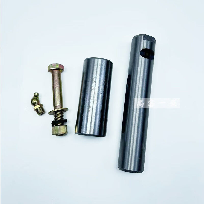 君量适用解放j6p前后钢板销轴衬套弓子轴钢板套 钢板弹簧支架销子原厂