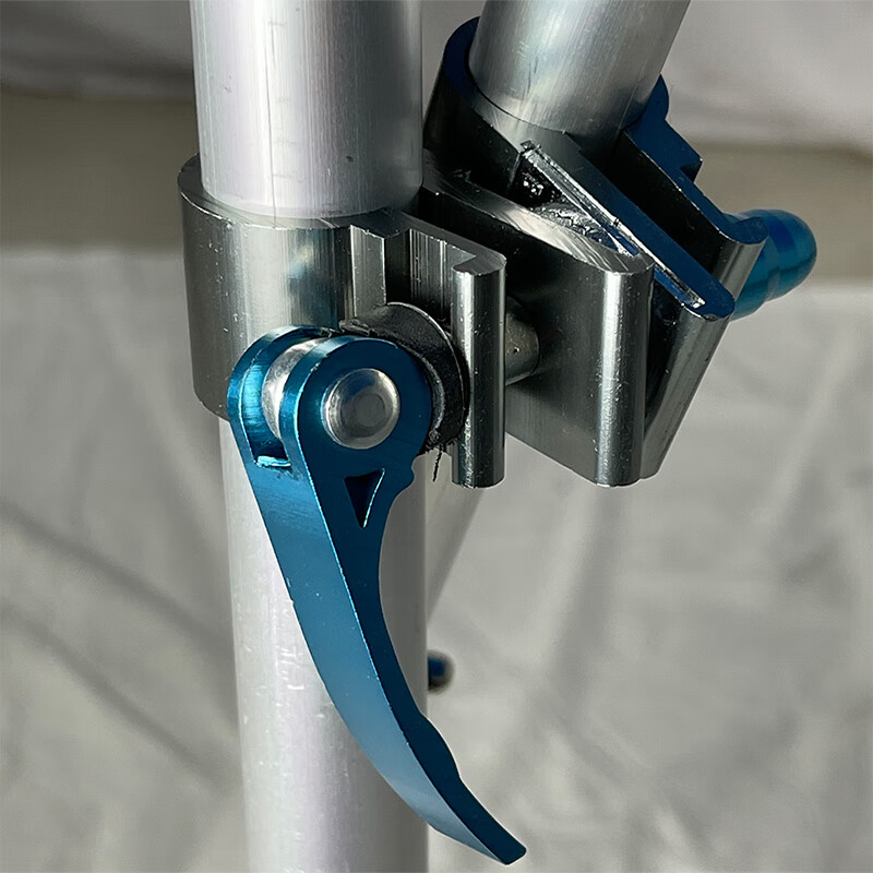 钓伞万向转接器 钓鱼伞配件伞杆连接钓伞360万向转接头钓伞万向链接器