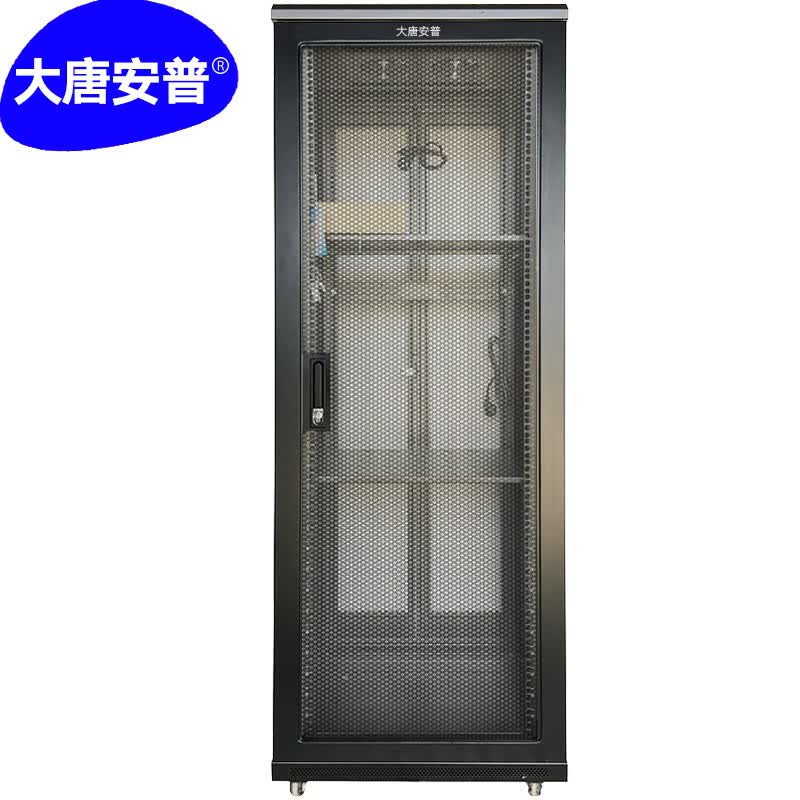 大唐安普 1.6米服务器机柜32u 19英寸标准监控交换机柜 UPS安防弱电机柜 1600x600x1000加厚板材 13%专票 K16032(高性价比+送货上门)