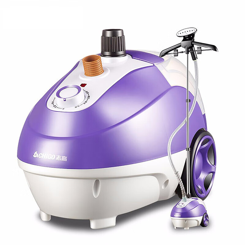 志高（CHIGO）手持蒸汽挂烫机电熨斗家用烫衣机熨烫机ZD168 家电 紫色