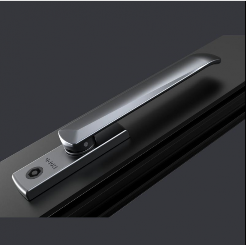 好博执手hopo好博断桥铝门窗平开窗纱一体把手扁执手带钥匙儿童锁175