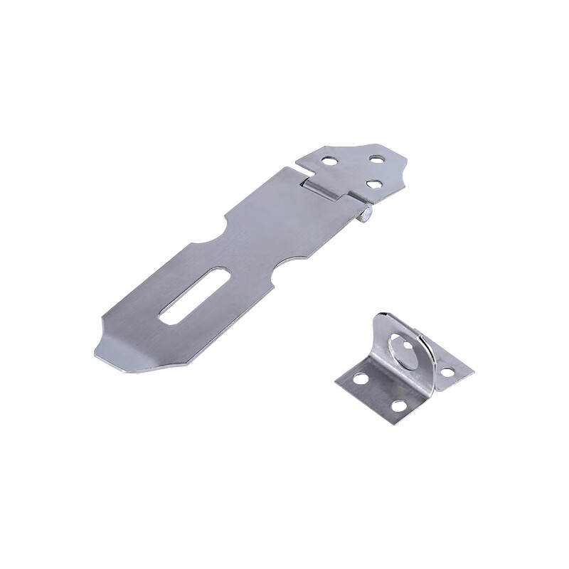 安燚ay  2号4寸配螺丝 不锈钢锁扣锁鼻子锁卡扣固定搭扣锁门栓明装