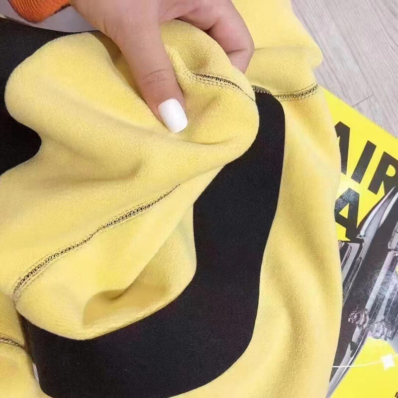 蜓秀打底裤女外穿秋冬款鲨鱼裤加绒加厚保暖瑜伽裤 黑色 加绒 2XL