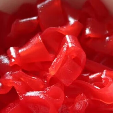 维莱瑞天津特色红粉皮红色粉皮过年吃喜事吃包饺子捞面 红粉皮1份(2卷