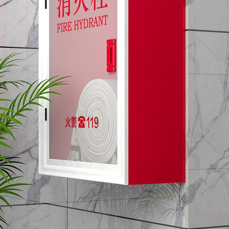 绿消学军加厚水带10-80-20米含接扣消防水带3c认证年检主图3